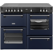 Stoves DX RCA RICH 110Ei RTY MBL 110cm Dual Fuel Range Cooker, Midnight Blue, A Rated