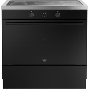 Belling BEL RCA VISION SGL 90cm Induction Range Cooker, Black, A Rated