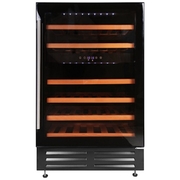 Stoves 600BLKWC Wine Cooler, Black, G Rated