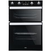 Belling BI902FP Black Built-In Electric Double Oven, A Rated