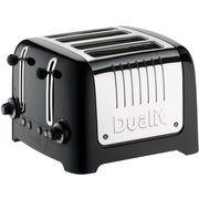 Dualit 46205 Lite Toaster, 4 Slice, Black