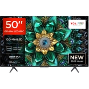 TCL 50Q6C-UK 50 QD-Mini LED Smart Television, 4K Ultra HD, E Rated