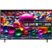LG 50UA74006LB.AEK 50 LED Smart Television, 4K Ultra HD, Black, F Rated