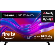 Toshiba 50UF2653DB 50 LCD Smart Television, 4K Ultra HD, Black, D Rated
