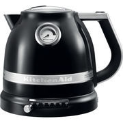 KitchenAid 5KEK1522BOB 1.5 Litre Artisan Onyx Black Retro Variable Temperature Kettle