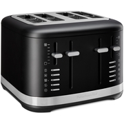KitchenAid 5KMT4109BBM Matte Black Toaster, 4 Slice