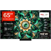 TCL 65Q7C-UK 65 Mini LED Smart Television, 4K Ultra HD, Black, F Rated