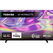 Toshiba 65UV1563DB 65 DLED Smart Television, 4K Ultra HD, Black, D Rated
