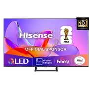 Hisense 75A7QTUK 75 QLED Smart Television, 4K Ultra HD, Black, E Rated