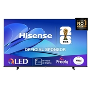 Hisense 75E7QTUK 75 QLED Smart Television, 4K Ultra HD, Black, E Rated
