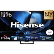 Hisense 75U7STUK 75 ULED Mini LED Smart Television, 4K Ultra HD, Grey, D Rated