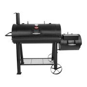 Char-Griller CG30044223 Competition Pro Offset Smoker & Grill, Black