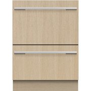 Fisher & Paykel DD60DHI9 Series 9 Integrated Double DishDrawer&trade; Dishwasher, 12 Place Settings, E Rated