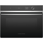 Fisher & Paykel OM60NDLX1 Built-In Combination Microwave Oven, Stainless Steel