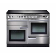 Rangemaster PROP110ECSS/C 110cm Ceramic Range Cooker Professional Plus Stainless Steel / Chrome, A Rated