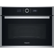Hotpoint HMW47HMXUK Built-In Microwave with Grill, Stainless Steel