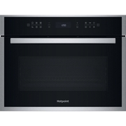Hotpoint HCW6O7HTSXUK Built-In Combination Microwave Oven, Black