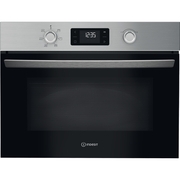 Indesit IP 252R XUK Built-In Microwave with Grill, Stainless Steel