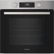 Hotpoint HO 278P X UK Built-In Electric Single Oven with Pyrolytic Cleaning, Stainless Steel, A++ Rated