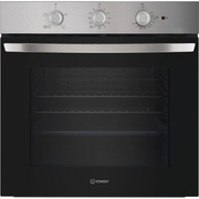 Indesit IO 232H X UK Built-In Electric Single Oven, Stainless Steel, A Rated