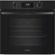 Indesit IO 253 B UK Built-In Electric Single Oven, Black, A Rated