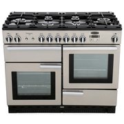 Rangemaster PROP110NGFSS/C 110cm Gas Range Cooker Professional Plus Stainless Steel / Chrome, A Rated