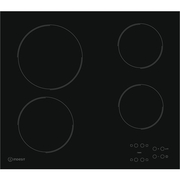 Indesit RI161C 58cm Ceramic Hob, Black