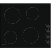 Indesit RI860C 58cm Ceramic Hob, Black