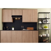 Hotpoint PSLMO65FLSK Traditional Cooker Hood, Black, D Rated