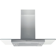 Hotpoint UIF9.3FLBX 90cm Chimney Cooker Hood, Stainless Steel, B Rated
