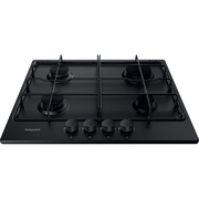 Hotpoint PPH60PFNB 58cm 4 Burner Gas Hob, Anthracite, Grey