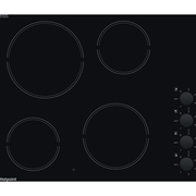 Hotpoint HR620RH 58cm Ceramic Hob, Black