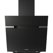 Hotpoint PHVS61FLTDPK 60cm Chimney Cooker Hood, Black, A Rated