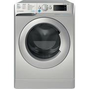 Indesit BDE 96436 SV UK Washer Dryer, 9kg/6kg, 1400 Spin, Silver, D Rated