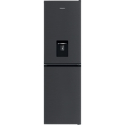 Hotpoint HPKH 1261W XBR4UK No Frost Fridge Freezer, Dark Grey, 50/50, E Rated