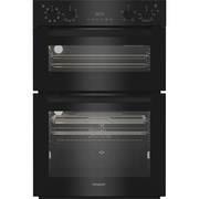 Hotpoint DIH 82G1A B Built-In Electric Double Oven, Black, A Rated