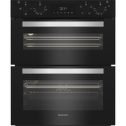 Hotpoint DUH 10D B Built-Under Electric Double Oven, Black, A Rated