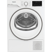 Hotpoint C HD 93M WW UK Heat Pump Tumble Dryer, 9kg, White, A++ Rated
