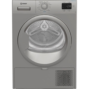 Indesit C YSD 82D SS UK Heat Pump Tumble Dryer, 8kg, Silver, A+ Rated