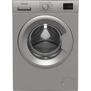 Indesit IP 846S PUSH&GO UK Washing Machine, 8kg, 1400 Spin, Silver, A Rated