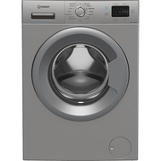 Indesit IP 1046S PUSH&GO UK Washing Machine, 10kg, 1400 Spin, Silver, A Rated