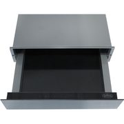 Belling BI14WD CN BK Warming Drawer, Black Brushed Steel