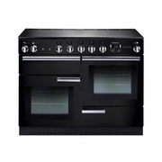 Rangemaster PROP110EIGB/C 110cm Induction Range Cooker Professional Plus Black / Chrome, A Rated