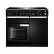 Rangemaster PROP100EIGB/C 100cm Induction Range Cooker Professional Plus Black / Chrome, A Rated
