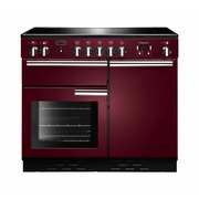 Rangemaster PROP100EICY/C 100cm Induction Range Cooker Professional Plus Cranberry / Chrome, A Rated