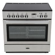 Rangemaster PROP90FXEISS/C 90cm Induction Range Cooker Professional Plus FX Stainless Steel / Chrome, A Rated