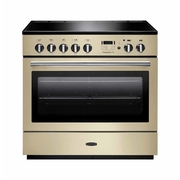 Rangemaster PROP90FXEICR/C 90cm Induction Range Cooker Professional Plus FX Cream / Chrome, A Rated
