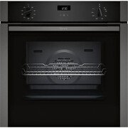 Neff B1ACE4AG3B N50 Built-In Electric Single Oven, Graphite Grey, A+ Rated