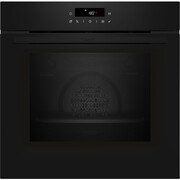 Neff B2CCJ7AK0B N30 Built-In Electric Single Oven with Pyrolytic Cleaning, Black, A+ Rated