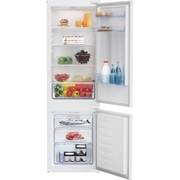 Beko BCFD473 Frost Free Integrated Fridge Freezer, Sliding Hinge, 70/30, E Rated